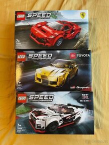 Lego Speed Champions 76895, 76901, 76896.