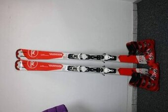 lyže Rossignol 163 cm , lyžáky rossignol senzor 43 - 1