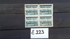 poštovní  známky č.223