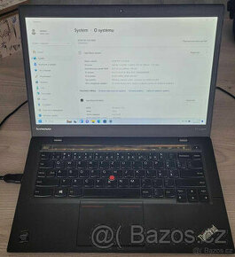 Lenovo, i5 2x 1,9GHz -> 2,9GHz, 8GB DDR3, 128GB SSD, bat. 2h