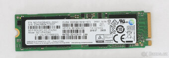 NVMe SSD disk Samsung SM961 256GB - zánovní