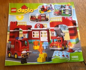 REZERVACE Lego duplo hasiči - stanice