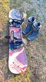 Set na Snowboard