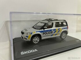 Škoda Yeti Policie ČR 1:43 Abrex - 1