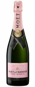 růžové šampaňské Moet§CHANDON rosé Imperial