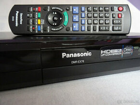 DVD a HDD rekordér- PANASONIC DMR-EX78- 250 GB, USB, HDMI