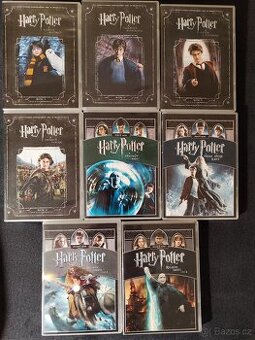 Dvd Harry Potter - celá kolekce 1.-8.díl