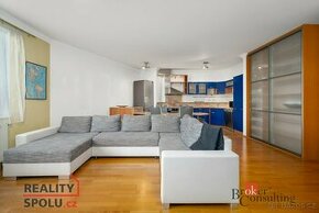 Pronájem, byty/3+kk, 94 m2, V Zeleném údolí 1301/3, Kunratic