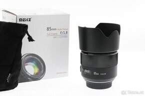 Meike 85mm f/1.8 AF + clona Full-Frame pro Canon