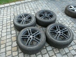 ALU KOLA + ZIMNÍ PNEU ŠKODA VW SEAT 215/55R17