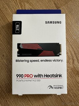 M.2 SSD SAMSUNG 990 PRO 2TB Heatsink