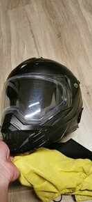 moto helma scorpion adx 1 výklopná - L