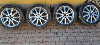 Alu kola Dezent 5x112 7,5x17 ET48 VW Passat 235/45r17 letní