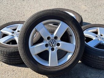 Alu orig letni sada VW Mugello 5x112 6,5J ET50 205/55 R16