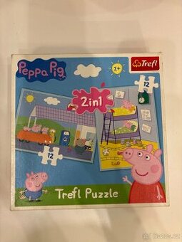 Puzzle prasátko Peppa 2+