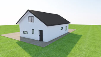 Prodej domu 80 m² na klič ze SIP panelů. Bez pozemku