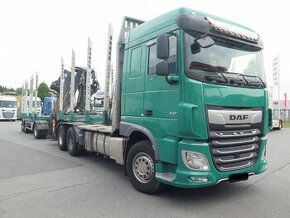 DAF XF 530 FAT 6x4 Lesovůz HNJ KESLA PŘÍVĚS DOLL