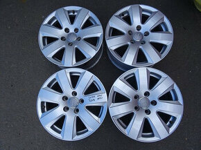 Alu disky origo Audi 16", 5x112, ET 45, šíře disku 7,5J - 1