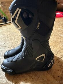 Boty na motorku Alpinestars S-MX 6 černé