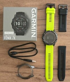 Garmin fenix 7X Sapphire Solar Titan Carbon Gray