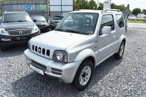 SUZUKI JIMNY 1,3 16V 4X4,TAŽNÉ,AC,KŮŽE,VÝH.SEDAČEK,SERVISKA