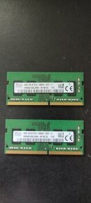 8GB RAM SK HYNIX DDR4: 2x 4GB RAM DO NB