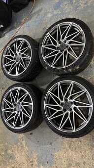 Alu kola 19” 5x112 Keskin KT20 8,5J (Letní pneu)