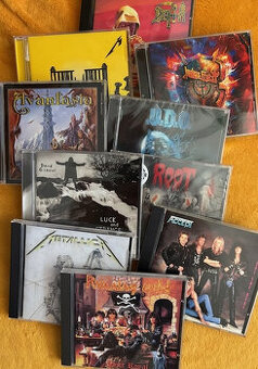 Nová, nehraná CD, rock, pop a metal od 70.let po současnost