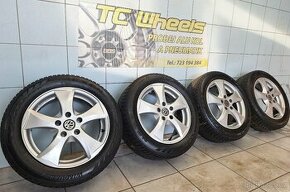 Alu kola R16 5x112 + zimní pneu 205/55/16 Nexen - 1