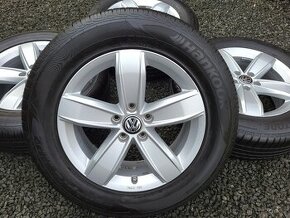 17" Originál VW Corvara Tiguan II 5x112 s pneu 6mm - 1