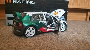 Škoda Fabia wrc 1:18 rally Toni Gardemeister