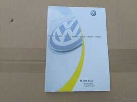 Nová servisní knížka VW Golf / Touran