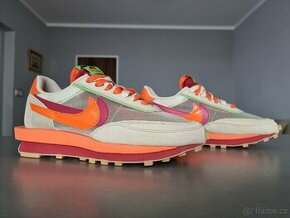 Nike LD Waffle Sacai Clot Net Orange Blaze