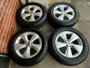 Alu 17" 5x112, škoda, "Nanuq" + zimní pneu 85%, Kodiaq TOP