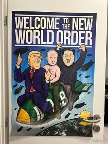 Plakát - Welcome to the New World Order