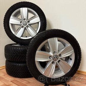 VW CADDY IV 5x112 R16 ET50+CELOROČNÍ 205/55R16 7/3mm