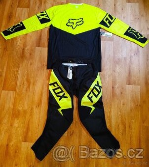 MX komplet FOX 38/XXL nový - fluo - černá