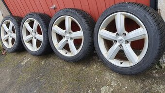 17" Audi rozteč 5x112 zimní jak nové