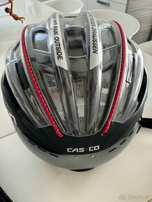 Cyklistická helma Casco Speedster+ black/red