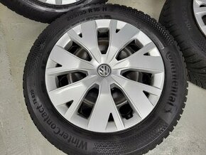 Plechové disky VW 16" 5x112 Golf 7 zimní pneu 5-7mm