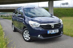 Dacia Lodgy, 1.2i, 7 míst, ČR, 81200km, servisní historie