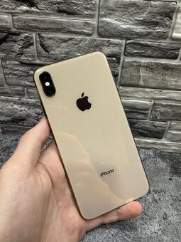 iPhone Xs Max 64GB Gold, baterie 100% - 1