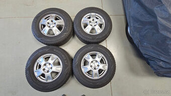 ALU Kola DEZENT Van 6,5x16 ET50 5x118 + pneu Hankook Vantra