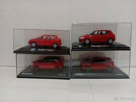 4x Škoda Fabia, 1:43 - 1