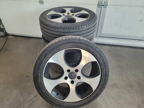 Prodám alu sadu kol 235/45 R17 5x112, ET 40 - 1