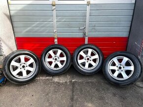 ALU kola 18" 8J ET55 + letní pneu Bridgestone 255/60/R18