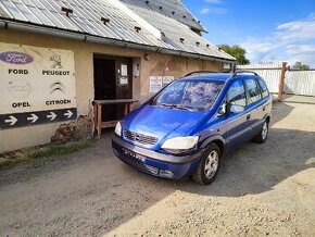 Prodám veškeré náhradní díly Opel zafira A 1.8 16v Z18XE 92k