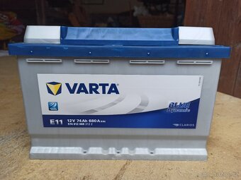 autobaterie Varta Blue Dynamic E11 12V 74Ah