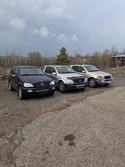 veškeré náhradní díly mercedes benz ml w163 270CDI Facelift