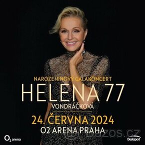 Helenka Vondráčková - 2 lístky - 24.6